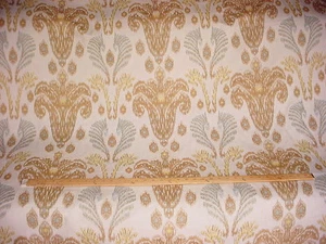 2-7/8Y VALDESE BEAUTIFUL CIDRA IKAT KILIM JACQUARD BROCADE UPHOLSTERY FABRIC - Picture 1 of 4