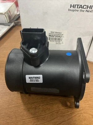 Sensor de flujo de aire Hitachi MAF0092 pieza original real nuevo de stock Foto 1 de 3