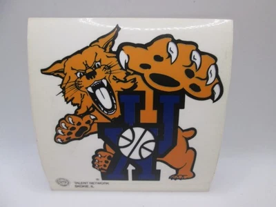 Calcomanía/pegatina de baloncesto Wildcats de la Universidad de Kentucky 3,5 x 3 pulgadas Foto 1 de 4
