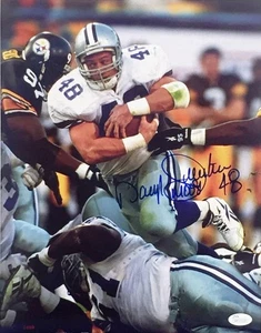 DALLAS COWBOYS - DARYL JOHNSTON - 8 X 10 GLOSSY SIGNED PHOTO REPRINT - Picture 1 of 1
