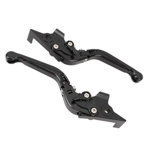 ˜Motorcycle Folding Clutch Lever CNC 6061 Aluminium Alloy Brake Handle Lever For - Picture 1 of 22