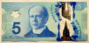 2013 Astronaut Currency CANADA 5 Dollar Banknote International Space Station - Picture 1 of 2