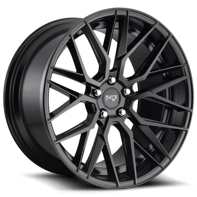 Niche M190 Gamma 19x8.5 5x108 +40mm Matte Black Wheel Rim 19" Inch Foto 1 de 4