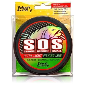 Leland's Lures Trout Magnet S.O.S. Fishing Line, Fishing Equipment and - Picture 1 of 8