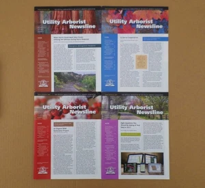 Lot of 4 Utility Arborist Newsline Magazines 2016 & 2017 - Picture 1 of 12