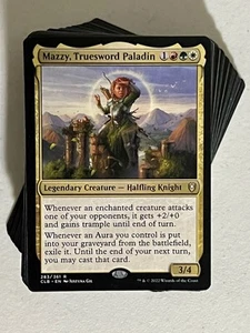 Mazzy, Truesword Paladin Commander Deck EDH MTG DnD Enchanted - Picture 1 of 1