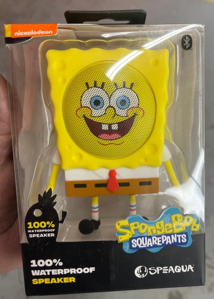 Bob Esponja Pantalones Cuadrados Impermeable Altavoz Bluetooth de Speaqua Impermeable Foto 1 de 1