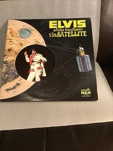 Vinyl Records - Elvis Presley- Aloha From Hawaii Via Satellite- Original 1973 - Picture 1 of 21