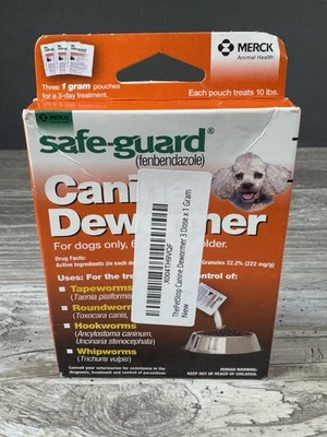 Desparasitante canino Safe-Guard, 3 x 1 g Foto 1 de 4