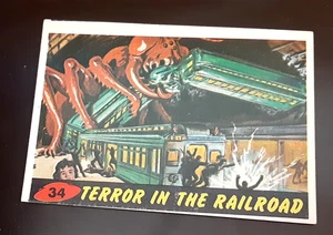 1962 Topps Bubbles, Mars Attacks Karten - #34 sehr guter Zustand - keine Knicke - Bild 1 von 2