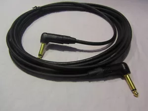 MOGAMI 2524 CAVO CHITARRA DOPPIO ANGOLO SERIE ORO 2', 2 Ft. - Foto 1 di 3