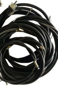 ukscooters VESPA SIN FRICCIÓN TEFLON FORRADO CABLE KIT INC SPEEDO VBB BAJAJ - Imagen 1 de 1