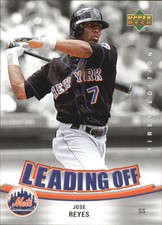2007 (METS) Upper Deck First Edition Leading Off #JR Jose Reyes