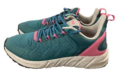 Sz 11 Avia Comfort  Athletic Memory Foam Sneaker Shoes Teal Pink WMAV42ES150 - Image 1 of 4