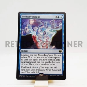 MTG Magic MID Innistrad Midnight Hunt - 1x EN NM 062 Memory Deluge - Picture 1 of 1