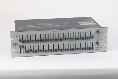 ARX EQ60 30 Band Dual Band Graphic Equalizer - Fair Condition - Image 1 of 4