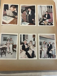 Vintage 60s Photo Album Rich Family Coronado La Quinta Cocktail Parties Waikiki - Picture 1 of 22