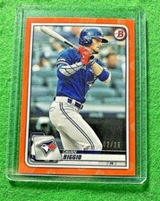 CAVAN BIGGIO ORANGE PARLLEL CARD SP#/25 BLUE JAYS 2020 TOPPS BOWMAN BASEBALL SP 