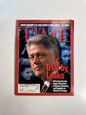 Time Magazine February 16, 1998- Betty Currie- The Gatekeeper Testifies BK - Image 1 of 4