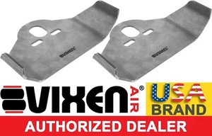 VIXEN AIR SUSPENSION WELD ON REAR AXLE UPPER AIR BAG MOUNTING BRACKET DUAL PACK - Picture 1 of 5