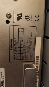 SIEMENS S30122-K5385-X Power Supply, used - Picture 1 of 8