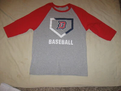 Duquesne Dukes Baseball Shirt Raglan 3/4 Sleeve Men's Small/Medium Pittsburgh PA - Image 1 of 3