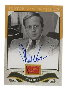 2012 Panini Golden Age John Dean ON CARD Auto AUTOGRAPH "Watergate" POLITICS - Picture 1 of 2