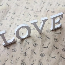 Lettere in Legno A-Z Retro Fai da Te Decorazione per la casa Negozio Feste 11cm