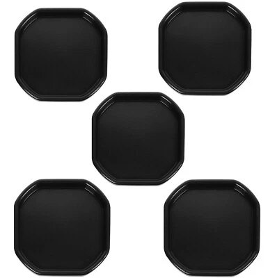5 x Black Small Mixing Cement Plastic Tuff Tray 70x70cm Children Messy Play Kids - Image 1 of 4