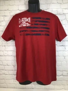 Camiseta polo vintage sin etiquetas Ralph Lauren XL PARA HOMBRE roja - Imagen 1 de 9