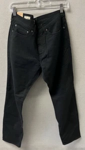 J Crew 484 Black Chino Pants Slim Tapered Leg Stretch 32x32 NWT - Picture 1 of 3