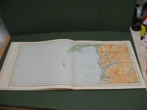 100% ORIGINAL LARGE CARDIGAN BAY BARMOUTH MAP BY ORDNANCE SURVEY C1922 VGC - Picture 1 of 1