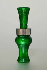 ECHO CALLS INC 79021 DRT Ducks Double Reed Green Pearl Acrylic - Picture 1 of 1