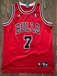 Ben Gordon Men's Medium M adidas Swingman Chicago Bulls NBA Jersey Red - Picture 1 of 8
