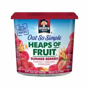 Quaker Oat So Simple Summer Berries Porridge Pot 58g - Picture 1 of 1