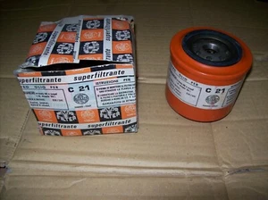 FIAT 1100 AUTOBIANCHI PRIMULA OPEL A 111 FILTRO OLIO SUPERFILTRANTE EPOCA NUOVO - Picture 1 of 2