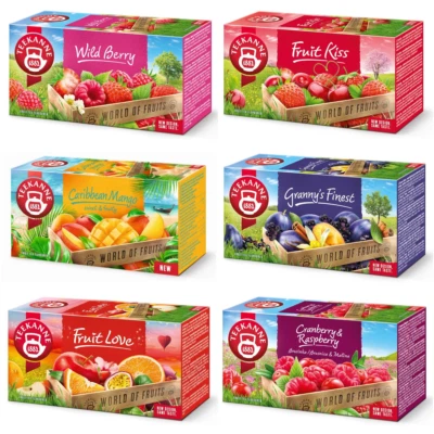 TEEKANNE - Sommer Tee-Set MIX "Summer Collection" - 6 x 20 Teebeutel - Bild 1 von 4