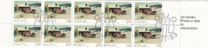 Norway. Rare Booklet stamps. 1983. FH 60. NK 942. lux cancel. Cat $20. - Picture 1 of 3