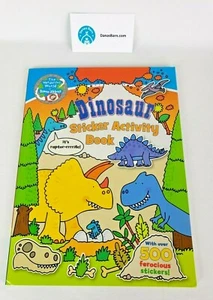The Wonderful World of Simon Abbott ~ Dinosaurs Sticker Activity Book -Paperback - Foto 1 di 3