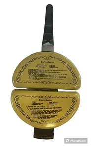 Vintage Mirro Folding Puffy & French Omelet Pan With Egg Poacher Insert - Picture 1 of 9