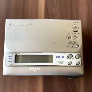 Pioneer PMD-R1 Portable MiniDisc Recorder/Player funktioniert mit AC, ungetestete Aufnahme - Bild 1 von 8