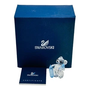 Swarovski Kristall It’s A Boy Teddybär Figur #0905790 NEU IM KARTON - Bild 1 von 19