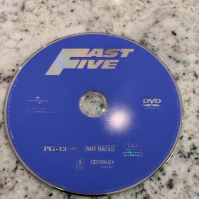 Fast & Furious - Fast Five - Movie 5 - Disc Only - Image 1 of 2