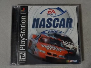 NASCAR 2001 Sony Playstation One PS1 PSX Game Complete Free Ship - Picture 1 of 3