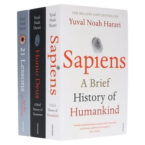 Yuval Noah Harari 3 Books Set Collection - Non-Fiction - Paperback - Picture 1 of 8