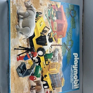 PLAYMOBIL ANIMAL SERIES #9768 SAFARI SCENE SET VINTAGE MATTEL 1984 - Picture 1 of 24