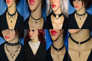 Stylish Chokers Necklace Pendant Women,Men,Girls,Boys, with gold velvet gift bag - Picture 1 of 28