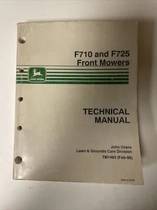 John Deere Technical Manual F710 F725 Front Mowers - Picture 1 of 3
