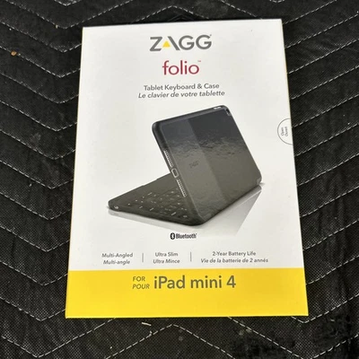 ZAGG Folio Case with Wireless Keyboard for iPad mini 4 - Image 1 of 4