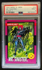 1992 Impel The Uncanny X-Men Mr. Sinister #42 PSA 9 - Picture 1 of 2